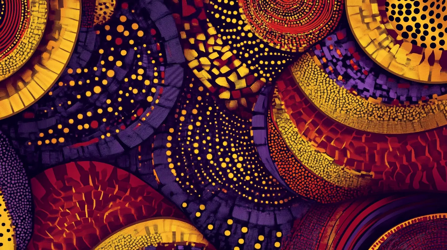 Fractal Patterns in West African Design