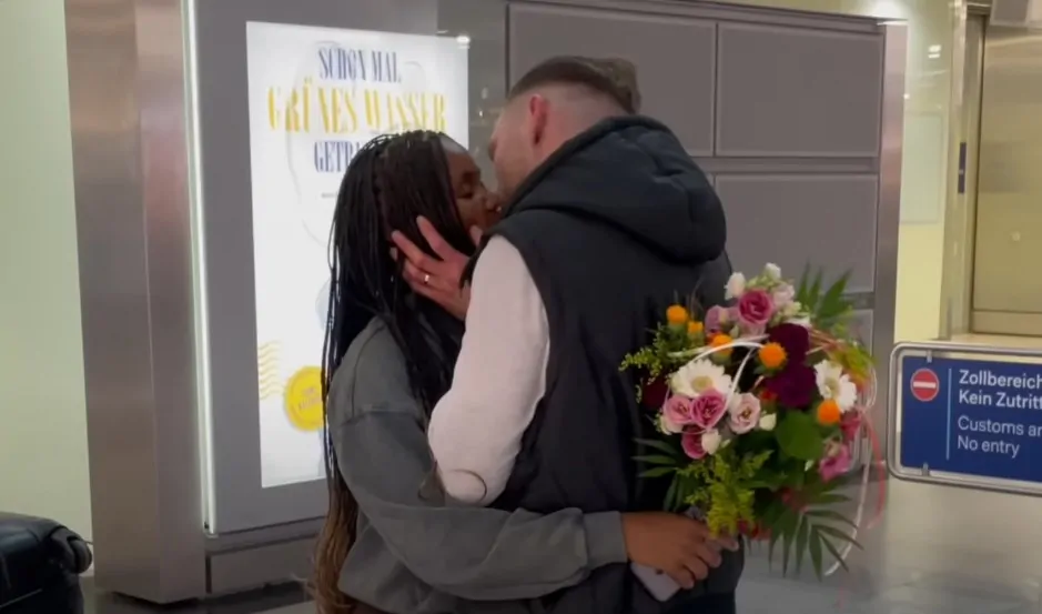 A heartwarming reunion at the airport